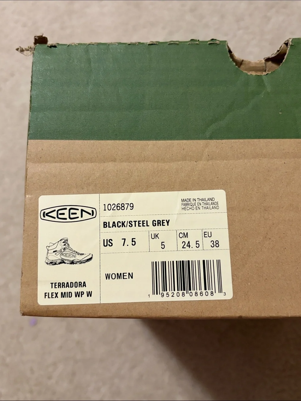 Keen Women's Black Athletic Lace-Up Sneakers